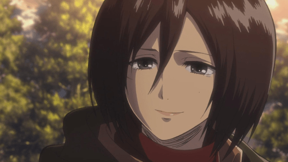 Attack-on-Titan-mikasa-ackerman-smiling-best-anime-girl-with-black-hair