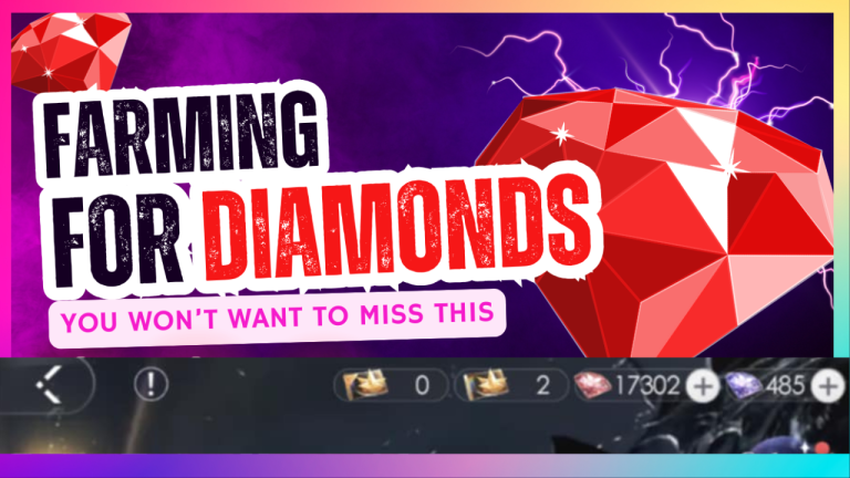 farming for diamonds in Love and Deepspace